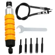 Wood Carving Knife Chisel Woodworking Whittling Knives Wrench Flexible Shaft Set