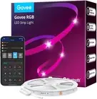 RGB LED Strip Lights, 65.6Ft Bluetooth LED Lights with App Control, 64 Scenes an