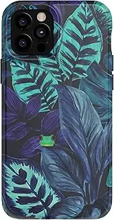 Tech21 T21-9302 Eco Art Frog for iPhone 12/12 Pro - Biodegradable Phone Case with Exclusive Artwork and 10ft Multi-Drop Protection, Green/Blue