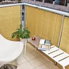 Balcony Screening or Privacy Screen Artificial Bamboo Cane Fence 1m x 4m long