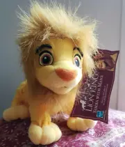 Disney The Lion King SIMBA w/ Mane 6" Beanbag Plush Toy by Hasbro