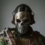 Fehodun Ghost Mask Call of Duty Ghost Mask Scary Skull Full Face Mask Halloween Adult COD Cosplay Costume Mask Sport Ski Mask