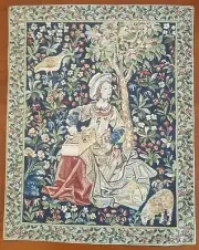 Weaving Wool Tapestry