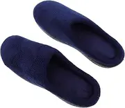 [LIFKOME] Memory Foam Slippers for Men Non-slip Cozy Home Slippers Closed Toe for Living Room Bedroom