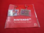 Nintendo Switch Online Promo N64 Keychain My Nintendo *NEW* Zelda Ocarina Mario
