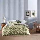 Linen House Tourelles Leaf Duvet Doona Quilt Cover Set Double Bed Size