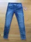 TRUE RELIGION WOMENS LEGGING WITH FLAP POCKETS, NWT $260, WHZN96TSM, 28