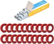 TOMVAES 20PCS Twist Tiesand 1 Box of Staple,Plant Tying Machine Tapes Gardening Tapetool Tapes Garden Packaging Tool for for Vegetable, Grape, Tomato, Cucumber, Pepper and Flower