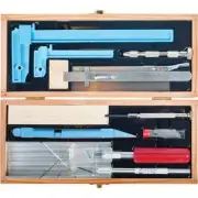 Excel Tools Deluxe Wooden Boxed Tool Sets Dollhouse Tool Set, Boxed 44288
