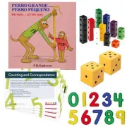 Kaplan Early Learning Back to Back Learning Kit - Counting & Correspondence