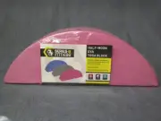 Series 8 Fitness Pink Half Moon Eva Foam Yoga Block New Sealed