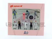 SPARK 1/43 - PORSCHE FIGURINE - PORSCHE 911 WINNER GTE PRO LE MANS 2018 43AC013