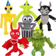 6pcs Rainbow Friends Plush - Monster Stuffed Animals, Valentine's Party Favors