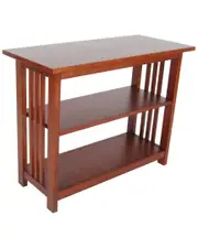 Alaterre Mission Under Window Bookshelf