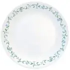 BRAND NEW Set of 4 Corelle COUNTRY COTTAGE 10 1/4" Dinner Plates GREEN BLUE