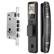 CS7 24*240mm Lock Body 3D Face Smart Door Lock Security Camera Monitor Intelligent Fingerprint Password Biometric Electr