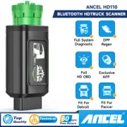 Ancel HD110 Heavy Duty Truck Scanner Full System Truck & Car 2 in 1 OBD2 Scanner
