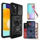 For Samsung Galaxy S24 S23 Ultra Plus S22 A54 Case Ring Cover/Screen Protector