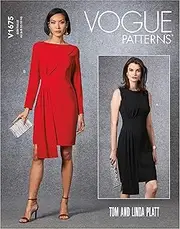 Vogue V1675 Misses' Sewing Pattern Dress, Size 14-16-18-20-22