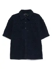[Daily Paper] lace shield shirt M Blue