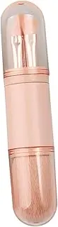 Beaupretty 1set Portable Mini Makeup Brush Set Retractable Tool for Eyeshadow Powder Application for Travel Everyday Use Soft Bristles for Women Girls