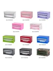 Kobalt Mini 2 Drawer Steel Tool Box Lavender ( Purple )