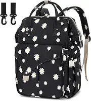 Diaper Bag Backpack for Baby Girls Boys, Large Capacity Multifunction Waterproof Maternity Mom Nappy Bag with Stroller Straps