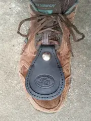Clay Target Leather toe - shoe protector - Sporting Clays shotgun hunting
