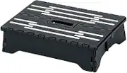 Brightonnet BC-ORTMSTEP Folding Step Stool, Height 3.9 inches (10 cm), Load Capacity 266.6 lbs (120 kg), Black