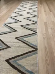 Vintage Wool HandMade Kilim Area Rug 2.5x10.11 RUNNER