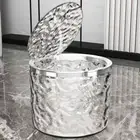 Thicken Laundry Pods Container Household Desktop Trash Can Clear Storage Box