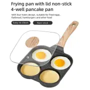 Egg Pan Frying Pot Aluminium Cookware Omelette Pan for Pancake Burger Crepe