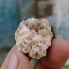 Unique Brown Chalcedony w/ Thomsonite on Matrix Indian Minerals Specimen Matrix