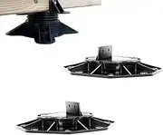 Joist Supports | Heavy Duty Patio Feet Stilt Bearings,Bearing Pedestal Decking, Plate Bearings, Slab Shed Base System Flooring for Substructure