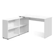 Office Computer Corner Desk Workstation - White