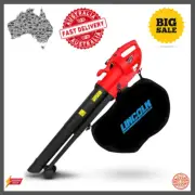 NEW Lincoln Electric Leaf Blower Vacuum Variable Speed 3000W Garden Mulcher Vac