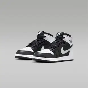 【NIKE 耐吉】Air Jordan 1 Retro High OG 童鞋 中童 黑白色 喬丹 AJ1 休閒鞋 FD1412-010