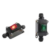 Outdoor Durable Inline Cord Switch Toggle Switch IP67 Waterproof Boat Switch