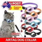 For Apple AirTag Cat Dog Collar Reflective Pet Collar Case Air Tag GPS Anti-lost