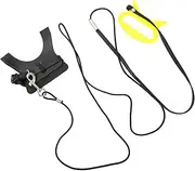 HOMOBABE Parrot Flying Harness with Adjustable Leash Bird Vest for Outdoor Training Comfortable and Safe Bird Leash for Parrots for Relaxing and Easy Use