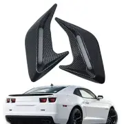 Black Car Decorative Air Flow Intake Scoop Bonnet Simulation Vent Cover Hood