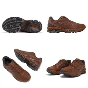 【asics 亞瑟士】休閒鞋 GEL-Kayano 14 男鞋 棕 灰 Earthenware Pack 千禧跑鞋 亞瑟士(1203A412200)