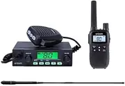 Oricom Bundle Pack: UHF025 Compact 5 Watt UHF CB Radio AND ANU215 6.5dBi UHF CB Antenna and UHF2200 2 Watt Handheld UHF CB Single Radio (UHF025BHH) - Small CB Radio for Trucks, Car Other Vehicles