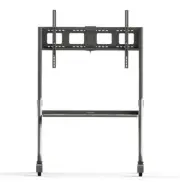 ViewSonic VB-STND-005 Slim Mobile Cart, Supports 400x400mm to 1000x600mm VESA pa