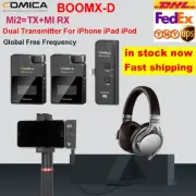 COMICA BoomX-D Mi2 2.4G Wireless Microphone Transmitter Receiver for iPhone iPad