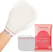 Kelebek Turkish Hammam Kese | 4 PCS Premium Exfoliating Glove for Body | Exfoliating Mitt | Dead & Dry Skin Cleanser | Body Scrub To Have a Soft Skin | The Best Skincare Kit for Women&Men