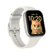 Bluetooth Smart Watch 1.83" Touch Screen Temperature Heart Rate Blood Pressure BT 5.3 - Silver