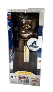 CHARLIE BROWN ARIZONA DIAMONDBACKS LIMITED EDITION GOLD MUSICAL GIANT PEZ - NEW