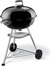 Weber 57cm Compact Kettle Charcoal BBQ Grill Barbecue Black