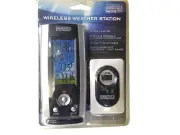 Wirelss Weather Station Digital Alarm Clock w/ Remote Sensor.Battery Operated.
